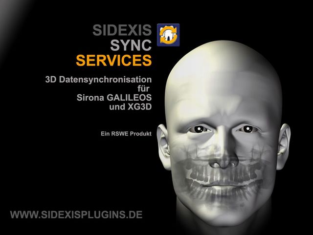 SIDEXIS SYNC SERVICES 2.0 jetzt auch für 3D Volumendaten von Sirona GALILEOS und XG3D